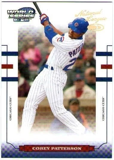 Tarjeta Holofoil 1/10 COREY PATTERSON 2004 Donruss Serie Mundial Liga Nacional ( Foto 1 de 2