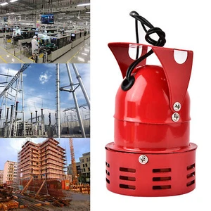 (AC240V)120DB Electric Motor Driven Siren Mini Industrial Electric Motor XAT Fit - Picture 1 of 10