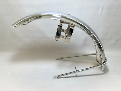 Suzuki GT380 GT500 GT550 High Quality Chrome 53100-31702-Rep GT750 Front Fender. - Imagem 1 de 4