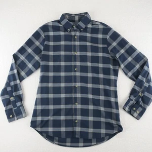 Mizzen + Main Long Sleeve Button Up Shirt Mens Large Trim Fit - Picture 1 of 9