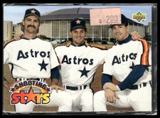 1993 Upper Deck #475 Doug Drabek/Craig Biggio/Jeff Bagwell Houston Astros