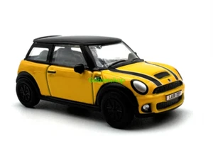 GB 1:76 Yellow New Mini Copper Sports Model Diecast Collect Car - Picture 1 of 6