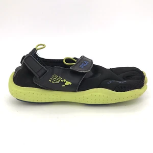 Scarpe Fila 3pk14074_995 Skele-Toes EZ-Slide acqua verde fluo nere uomo/giovane 6 - Foto 1 di 12