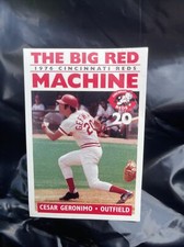 1996 Klosterman 700 WLW Cesar Geronimo NNO Big Red Machine 1976 Low Grade