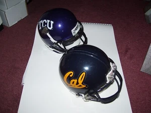 CALIFORNIA (CAL) GOLDEN BEARS MINI FOOTBALL TCU MINI HELM - Bild 1 von 3