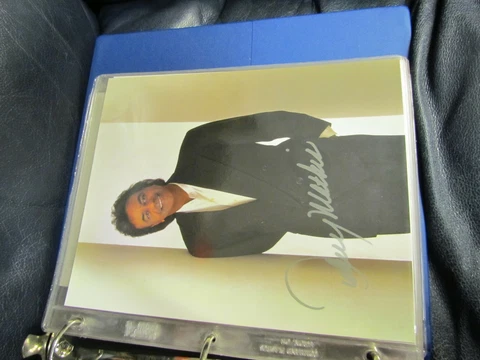 Johnny Mathis Autographed Photo Cover