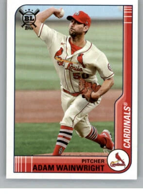 2021 Topps Big League #33 Adam Wainwright St. Louis Cardinals - Image 1 of 2