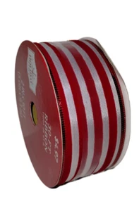 Christmas Holiday Time Wired Ribbon - Picture 1 of 10