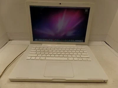 13" Apple MacBook1,1 2006 A1181 2GHz CD 2GB 80GB White OSX 10.6 MA255LL/A READ - Image 1 of 4