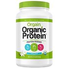 Orgain Organic Plant Based Protein Powder, Natural Unsweetened - Vegan, Low Net