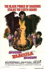 SCREAM BLACULA SCREAM Movie POSTER 27x40 William Marshall Don Mitchell Pam Grier