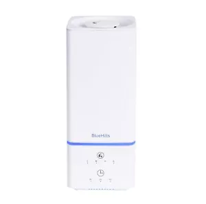BlueHills 2000 ML Ätherisches Öl Diffusor Luftbefeuchter Combo Quadratisch Weiß Aroma - Bild 1 von 7