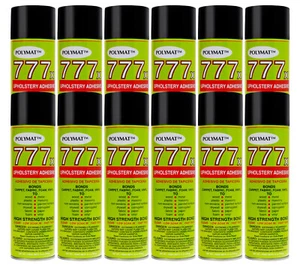 12 12oz Cans OF Glue Polymat 777 Industrial Spray Adhesive for MARINE UPHOLSTERY - Picture 1 of 8