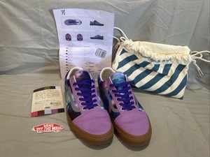 vans old skool purple black