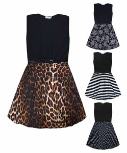 Girls Skater Dress Kids Party Summer Dresses New Age 5 6 7 8 9 10 11 12 13 Years