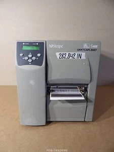 Zebra S4M Thermal Barcode Label Printer S4M00-300E-0700T LAN - 282,842 POUCES... - Photo 1/9