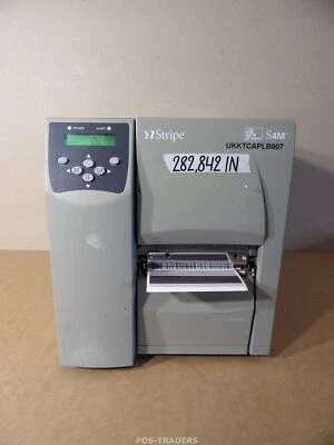 Zebra S4M Thermal Barcode Label Printer S4M00-300E-0700T LAN - 282,842 INCH - OK - Bild 1 von 4