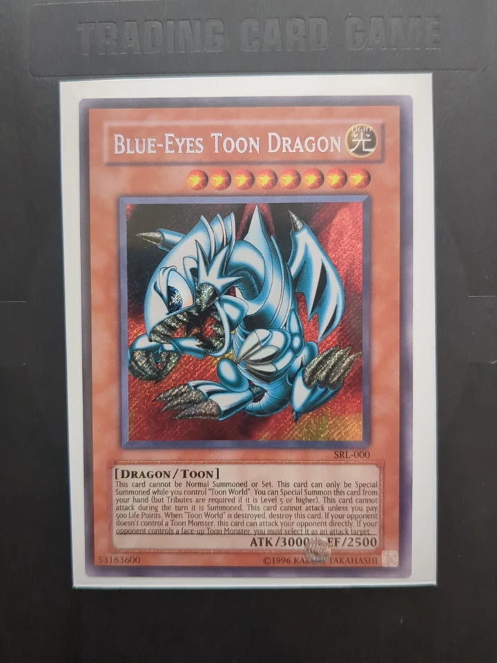 Yugioh Blue-Eyes Toon Dragon Spell Ruler Secret Rare SRL-000 Konami NM - Image 1 of 1