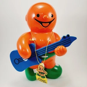 Vintage Bassett's Jelly Babies Money Box Bank w Guitar Candy Ad Display Figure ! - Picture 1 of 6