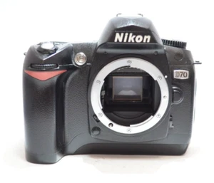 【Top Mint】Nikon D70 Black Body 6.1MP Digital SLR Camera from Japan #540 - Picture 1 of 21