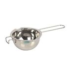 Stainless Steel Waterproof Melting Bowl Double Spouts Butter Melter Pot  Cheese