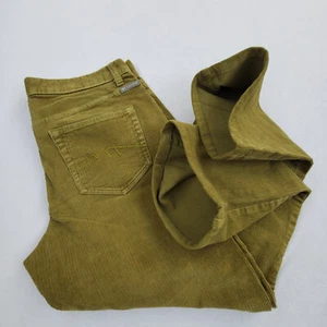 Pantalones de mezclilla Columbia para mujer talla 8 R verde pana pierna recta cremallera mosca - Imagen 1 de 10