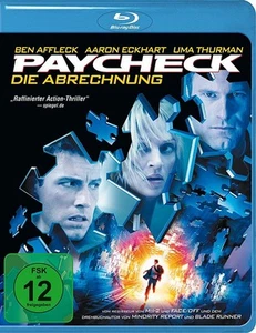 BEN/ECKHART,AARON/FEORE,COLM AFFLECK - PAYCHECK BLU-RAY NEU WOO,JOHN - Picture 1 of 2