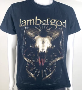Camiseta Lamb Of God 2013 Banda de Metal Rock Ram Calavera Concierto Gráfico Talla Grande - Imagen 1 de 3