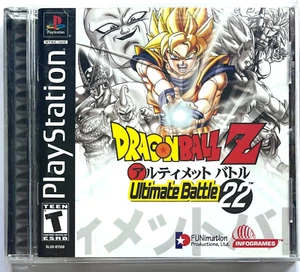 ECCELLENTE SONY PLAYSTATION 1 DRAGONBALL Z "ULTIMATE BATTLE 22" PS1 ETICHETTA NERA - Foto 1 di 2