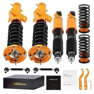Damper Adjustable Coilovers For Ford Mustang 2005-14 Convertible Coupe 2-Door - Picture 1 of 12