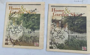 Lot 2 Los Angeles Times Advertising Supplement Home & Garden Show 2002 Magazine - Picture 1 of 5