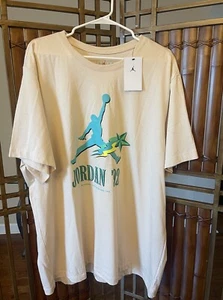 Nike JORDAN 92 Graphic Crew Neck Size XXL T-Shirt Tee DV1431-219 New - Picture 1 of 9