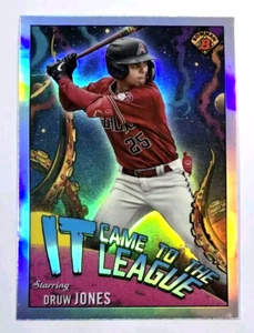 Bowman Chrome Druw Jones It Came To The League 2023 #CFL-8 - Imagen 1 de 2