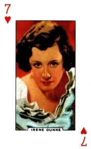 Irene Dunne-Screen Legends Playing Trading Card - Bild 1 von 2