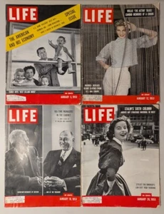 4-January full  Month 1953 LIFE Mags -American Economy-Fashion-Cabinet members - Bild 1 von 2