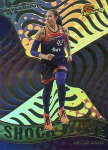 2022 Panini Revolution WNBA BRITTNEY GRINER #23 SHOCKWAVE MERCURY - Picture 1 of 1