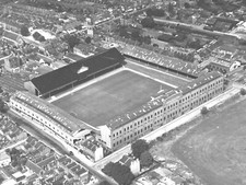 TOTTENHAM HOTSPUR WHITE HART LANE 1951 16" x 12" Photo Poster