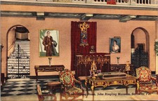 Interior Living Room John Ringling Mansion Sarasota Florida FL Photos Postcard