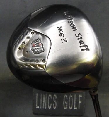 Wilson Staff NC6-10 10° Driver Stiff Graphite Shaft Golf Pride Grip - Image 1 of 4