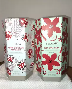 Teavana Vorratsdose grau 8 Oz Hexagon leer 2er Set - Bild 1 von 6