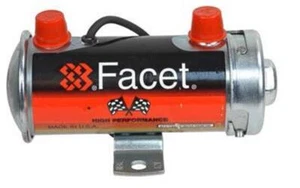 12V FACET SOLID FUEL PUMP FOR KIT 4-5.5PSI ALL CARBURETED ENGINES FACET 476087E - Picture 1 of 3