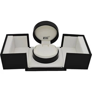 MONTBLANC - FINE JEWELLERY EARRING BOX - DISPLAY NOS - STORAGE CASE - GIFTBOX - Picture 1 of 2