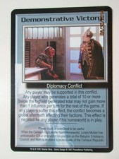 1997 BABYLON 5 CCG - PREMIER ( 1ST ) EDITION - RARE CARDS - D through F PICK ONE