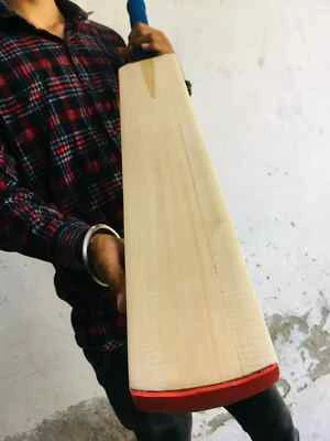 Bate de cricket sauce inglés de tamaño completo hecho a medida (naturaleza en la India) Foto 1 de 4