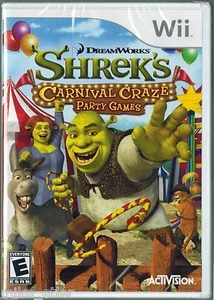 Shrek's Carnival Craze (Wii, 2008) Factory Sealed - Picture 1 of 2