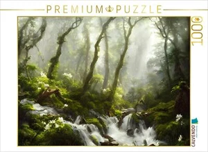 CALVENDO Puzzle Ein Motiv aus dem Kalender Waldgemälde | 1000 Teile Lege-Größe 6 - Bild 1 von 4