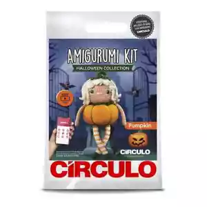 Circulo Amigurumi HALLOWEEN PUMPKIN DOLL Crochet Stuffed Toy KIT - Picture 1 of 3