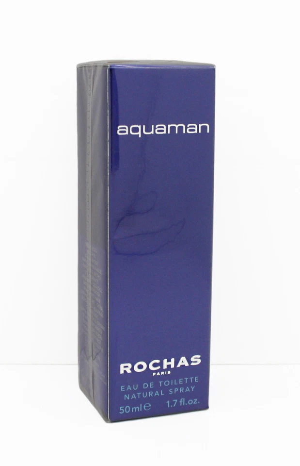 Rochas, Aquaman, Eau De Toilette Spray Naturel, 50ml. Neuf Scellé - Photo 1/1