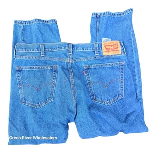 Levi's Levi Strauss & Co 505 Regular Fit Jeans Mens W40 L29 Blue Denim - Picture 1 of 7
