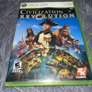 Sid Meiers Civilization Revolution (Microsoft Xbox 360 2008) CIB Complete TESTED - Picture 1 of 3